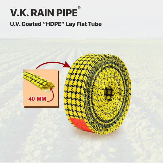 V.K. Rain Pipe (30 Meter, 1 Piece), HDPE Fabric